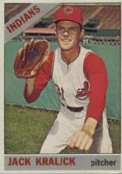 1966 Topps Baseball Cards      129     Jack Kralick